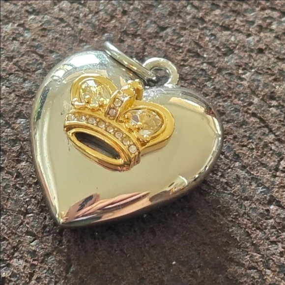 Juicy Couture Heart & Crown Charm - Picture 1 of 6